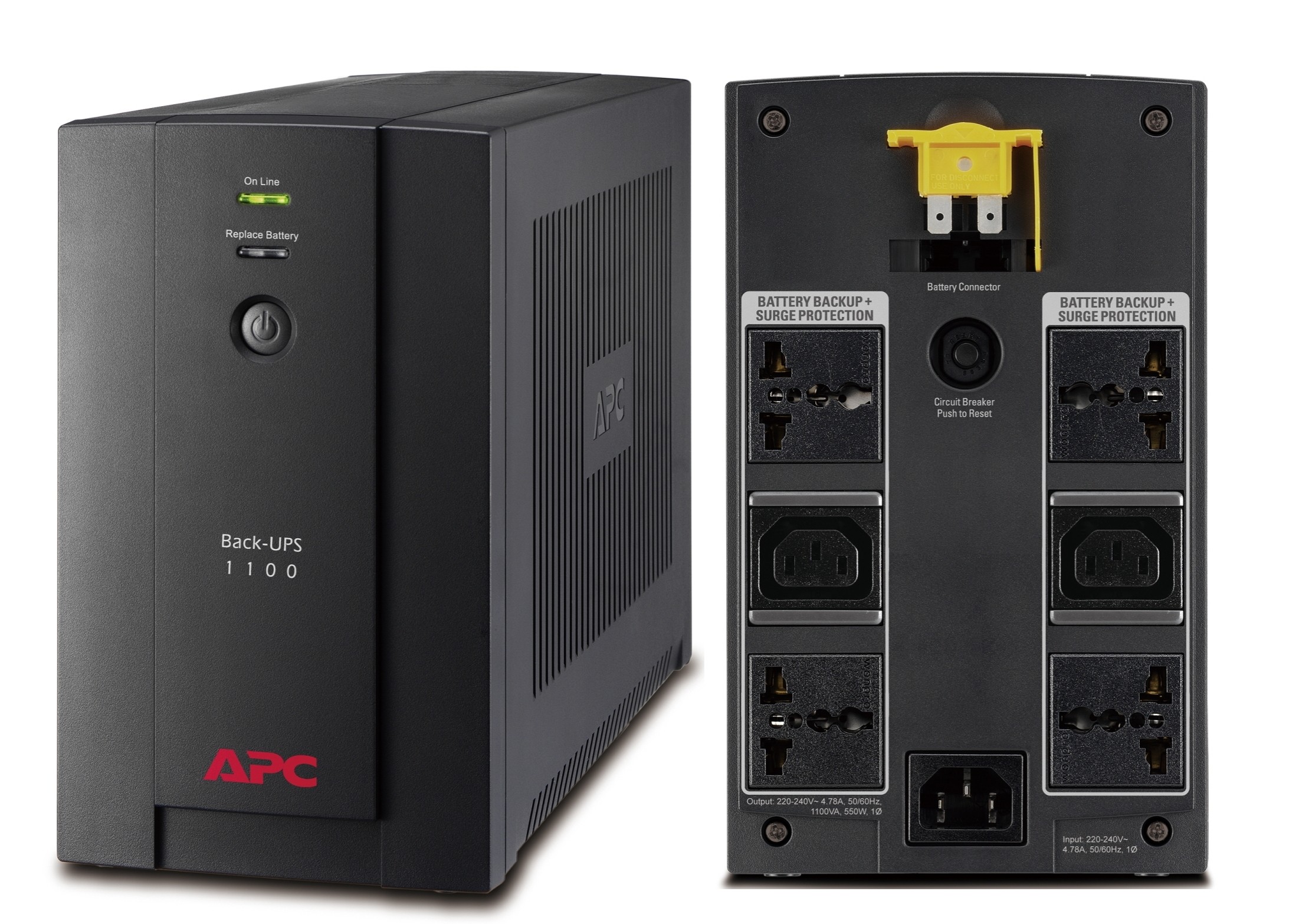 APC Back-UPS 1100VA BX1100LI-MS